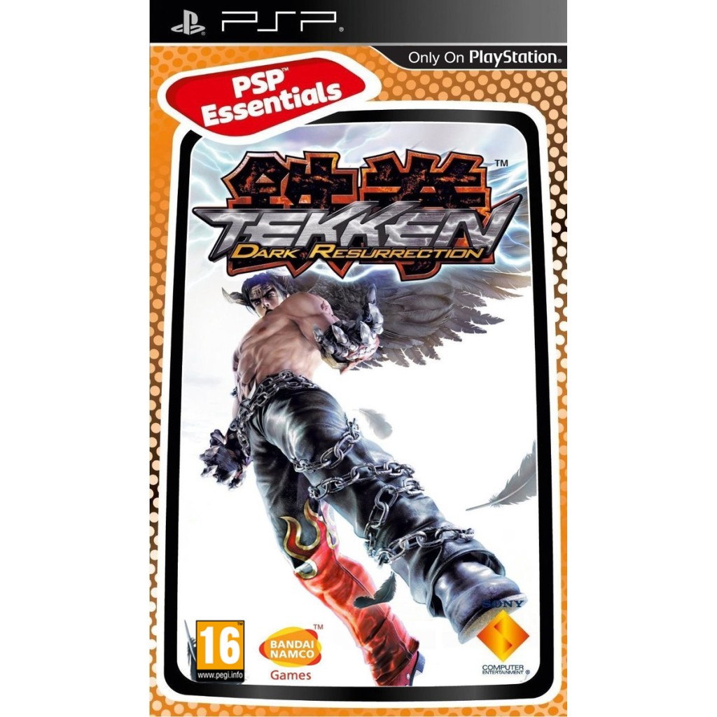 Tekken Dark Resurrection Essentials PSP Game MAD